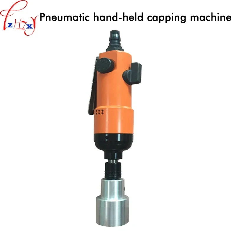 TAO Máquina tapadora neumática manual semiautomática, máquina selladora de tapas de botellas con rosca, 1 ud.