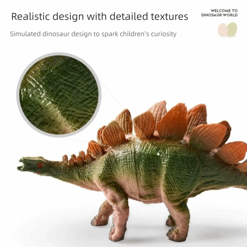 Animal World PVC Figures Dinosaur Toys Big Size Soft Material Dinosaur World Toy Simulation Animal Model Children Play