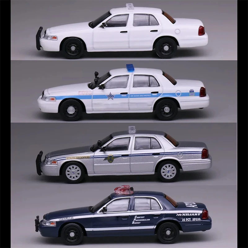 

1:64 596 Scale Silver Alloy Model Diecast Metal Muscle Car Gran Torino Collection Toy Ornaments Gifts To Friends