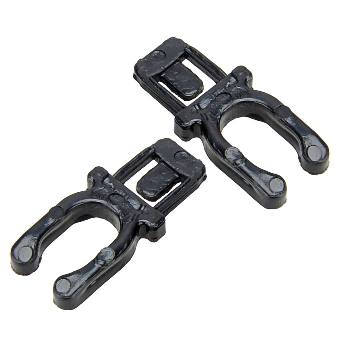2Pcs Car Interior Fuse Coin Box Latch Clip Fit for Subaru Forester Outback Legacy XV 2010-2022 Black Nylon Auto Accessories Part