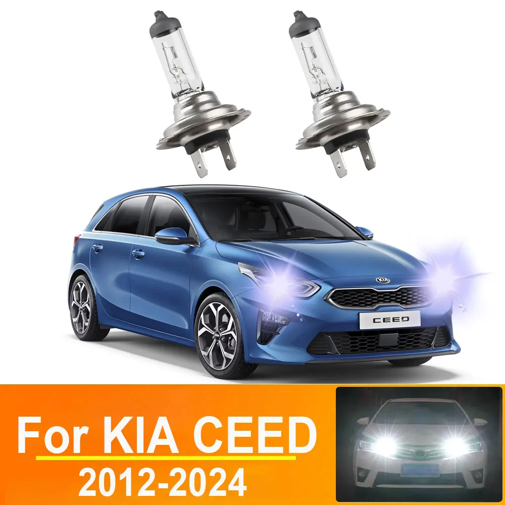 

2PC Canbus H7 Car Headlight Halogen Light Bulbs For KIA CEED 2012 2013 2014 2015 2016 2017 2018 2019 2020 2021 2022
