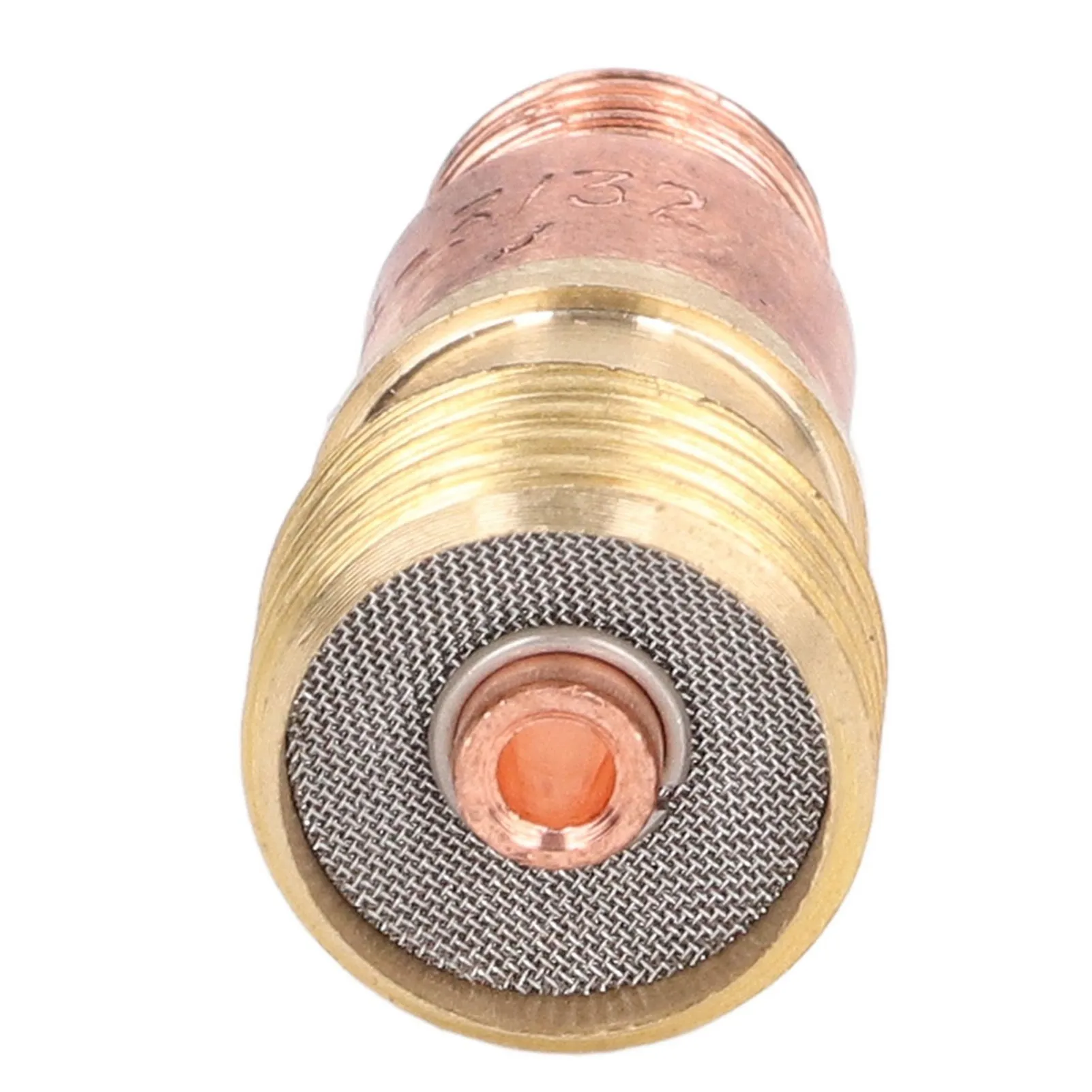 3/32in عدسة الغاز كوليت الجسم المعادن لحام موصل لاستبدال Tig WP ‐ 17 18 26 استبدال عدسة الغاز كوليت #4