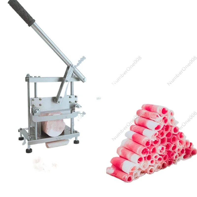 

Manual Frozen Meat Slicer Lamb Slicing Machine Household Beef Mutton Rolls Cutter Kitchen Gadgets