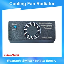 Ultra Quiet Live Broadcast Radiator Cooling Fan Radiator With Electronic Switch Mute Mirrorless Camera A7M3 A6400 A6000 A7riii