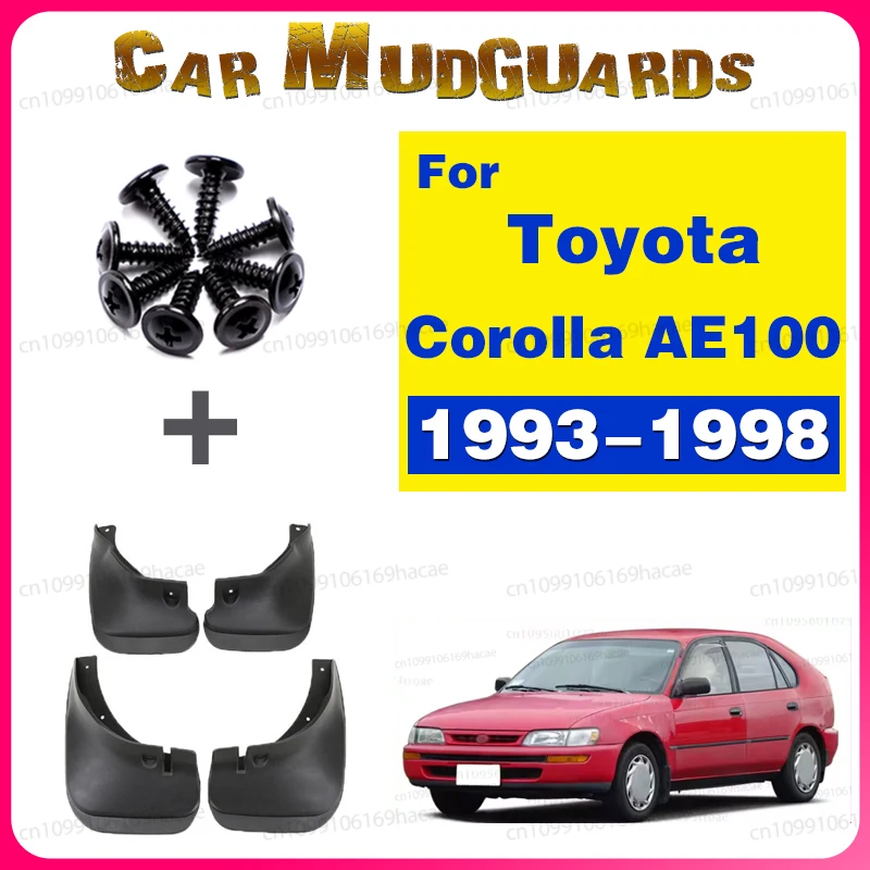 Fender Mudguard Mud Flaps Guard Splash Flap Mudguards Car Accessories For Toyota Corolla AE101 AE102 AE100 1993-1998