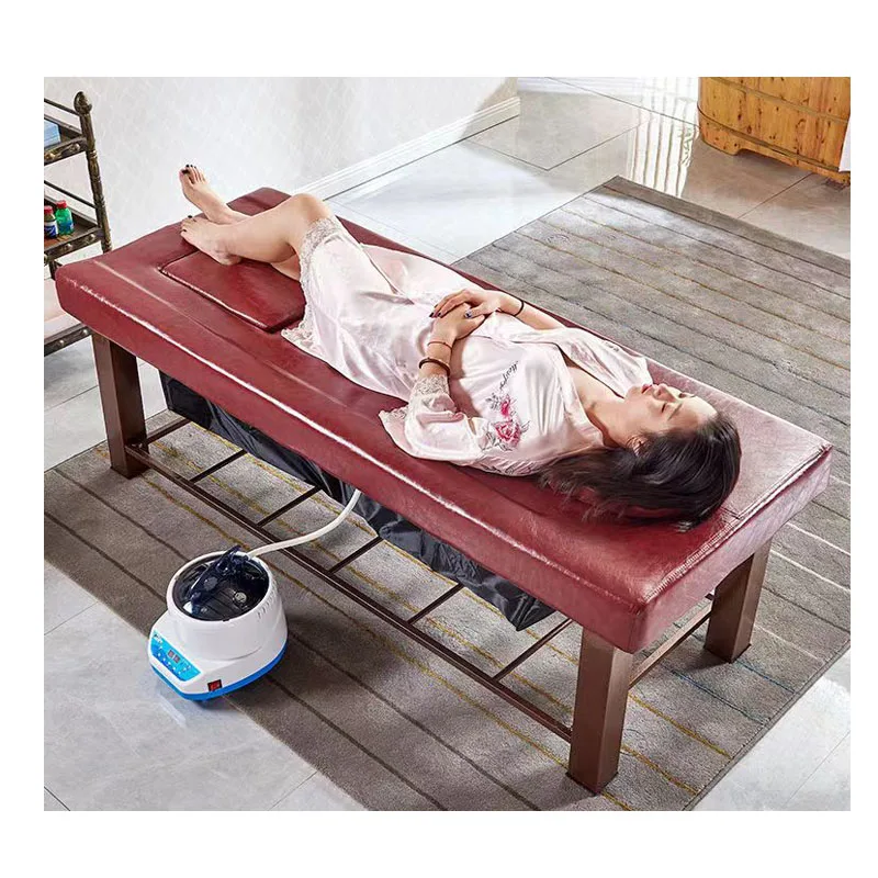 Traditional Chinese Medicine Physiotherapy Fumigation Bed Physical Sweat Steaming Disease Prevention Salon Furniture