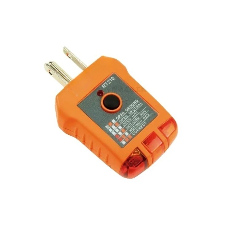 For RT210 testing 3-wire circuit and ground connectivity