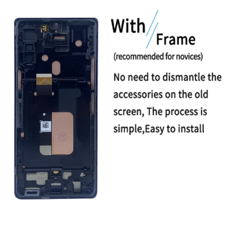 For LG Velvet G910 G900 G900N 5G LCD Display Touch Panel Screen Digitizer with frame For LG G9 ThinQ LCD LMG910EMW LCD