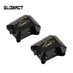 GLOBACT Brass Axles Housing Cover Differential Cover for 1/10 TRX4 TRX6 RC Crawler Car Axle Cover Upgrades Accessories