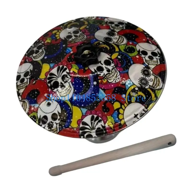 652F Car Cymbal Air Vent Car Crash Cymbal Desktop Mini Drum Cymbal For Music Lovers