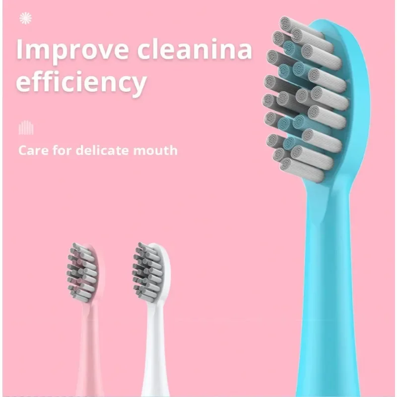 1Pcs Sonic Electric Toothbrush USB Rechargeable  Waterproof Automatic Toothbrush Whitener With Replaceable Tooth Brush Head C672