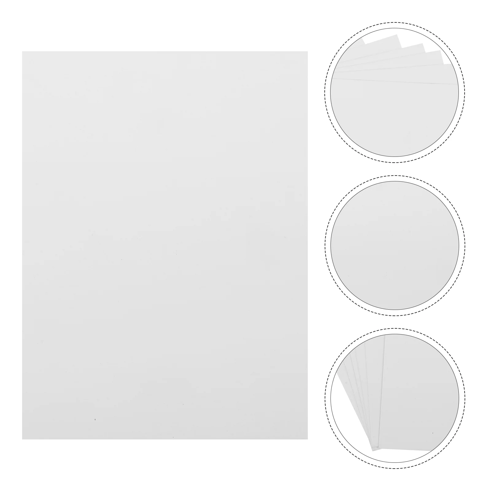 6pcs Blank Photo Frame 15x20cm Sublimation Simulation Blank Photo Sign Wall Decor Metal Sign Smooth Craft