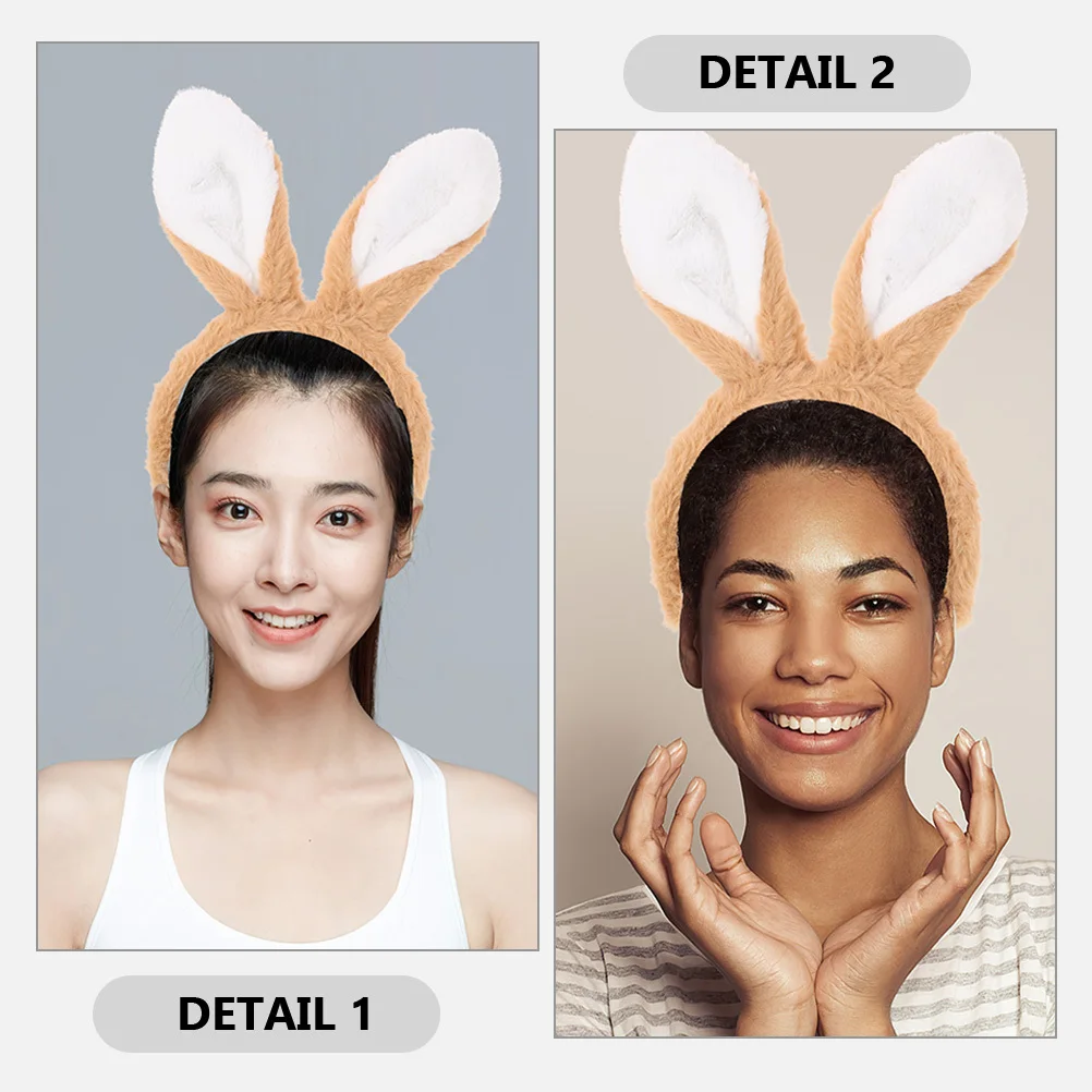 

2 шт., повязки на голову с заячьими ушками, повязка на голову для пасхальной вечеринки, повязка на голову с мультяшными заячьими ушками, женские аксессуары для волос, повязка на голову с героями мультфильмов