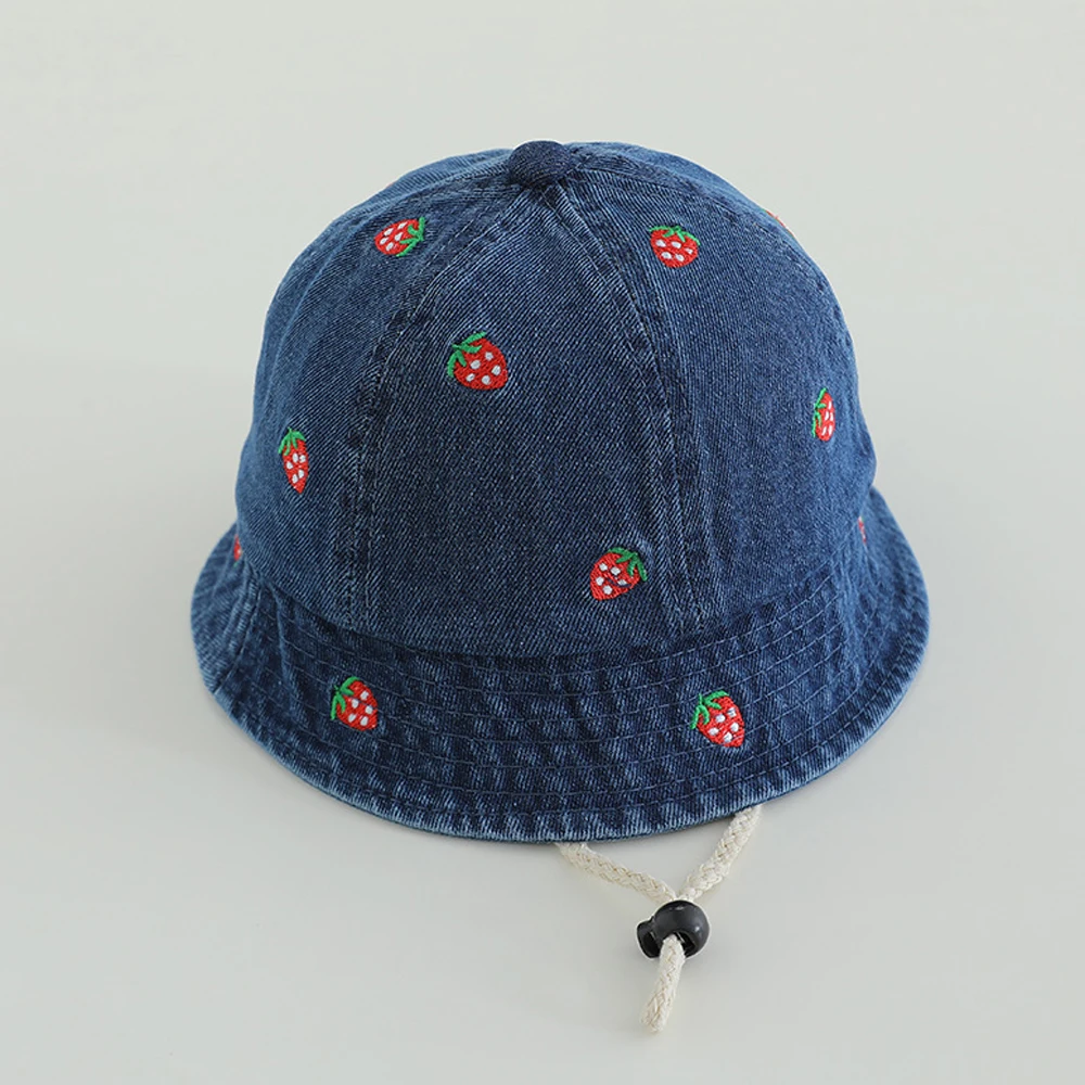 Topi Nelayan Jeans Bordir Cher - Bucket Hat Embroidered ulasan dan harga