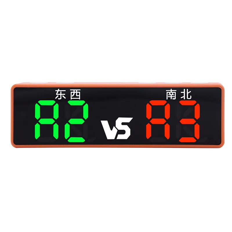 LED Digital Scoreboard For Bridge Game East‑West North‑South Electronic Score Counter Adjustable Display Timer