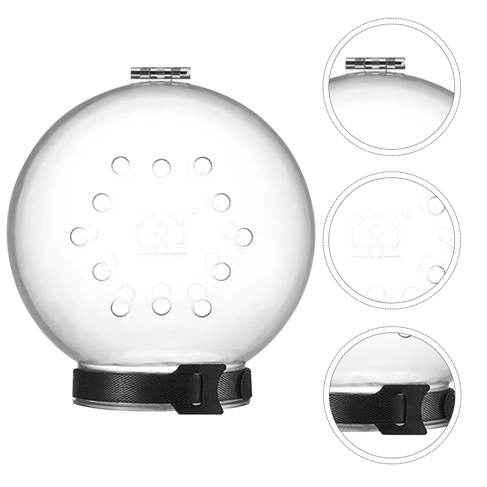 

1Pcs Breathable Cat Collar Transparent Protective Head Cover Anti-Bite Lightweight Outdoor Decorative Pet Supplies Resistant