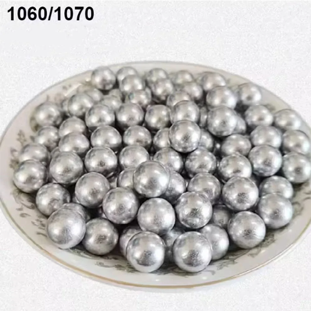 50-200 Pcs Corrosion-Resistant High-Purity Solid Aluminum Balls For Mechanical Buffer Bearing Valves Dia 0.5mm-12mm