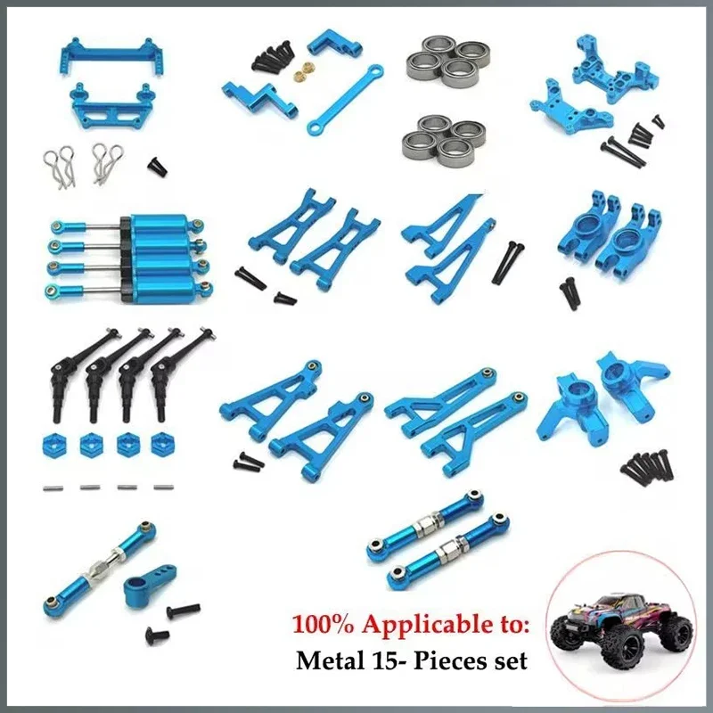 MJX-Pièces de rechange Hyper Go pour voiture, 16207, 16208, 16209, 16210, sans balais, haute vitesse, R/C, camion tout-terrain, pièces de rechange Bumosquito, accessoires de voiture, 1/16