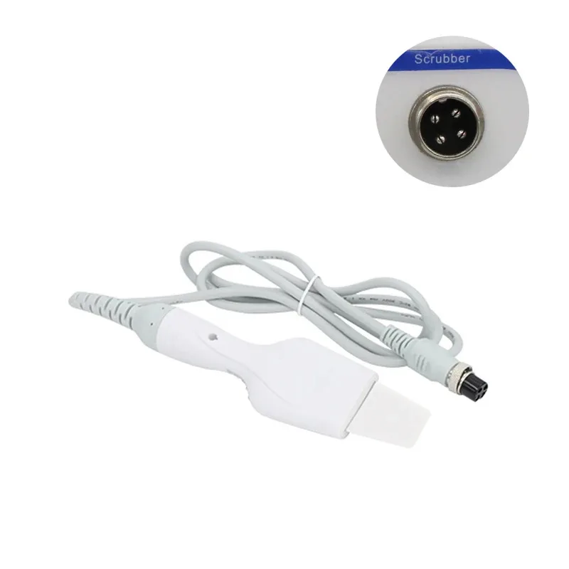 Acessórios para máquina facial de beleza, hidrogênio h2o2, purificador ultrassônico da pele, limpador de poros, levantamento facial, substituição de sonda limpa