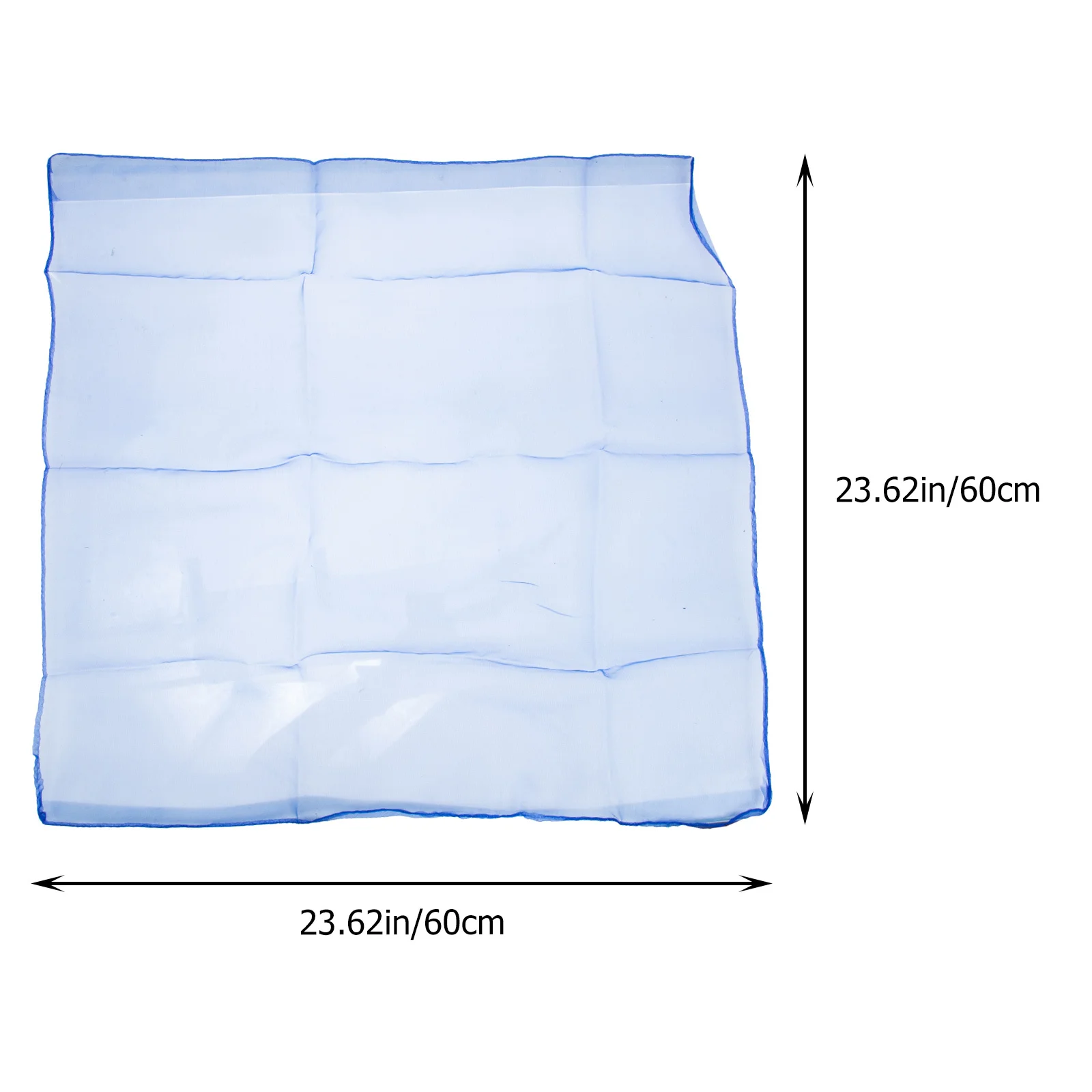 6 قطع من أوشحة الرقص الملونة بالحلوى خفيفة الوزن دعائم شعوذة أداء المسرح ملحقات الرقص المربعة الصغيرة متعددة الاستخدامات