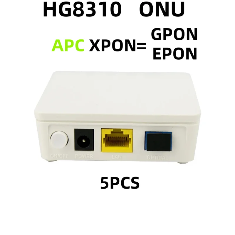 Original 100% NeW HG8310M HG8310 HG8010C SC APC 1GE XPON EPON GPON ONU ONT network router English version Fiber Optics Route