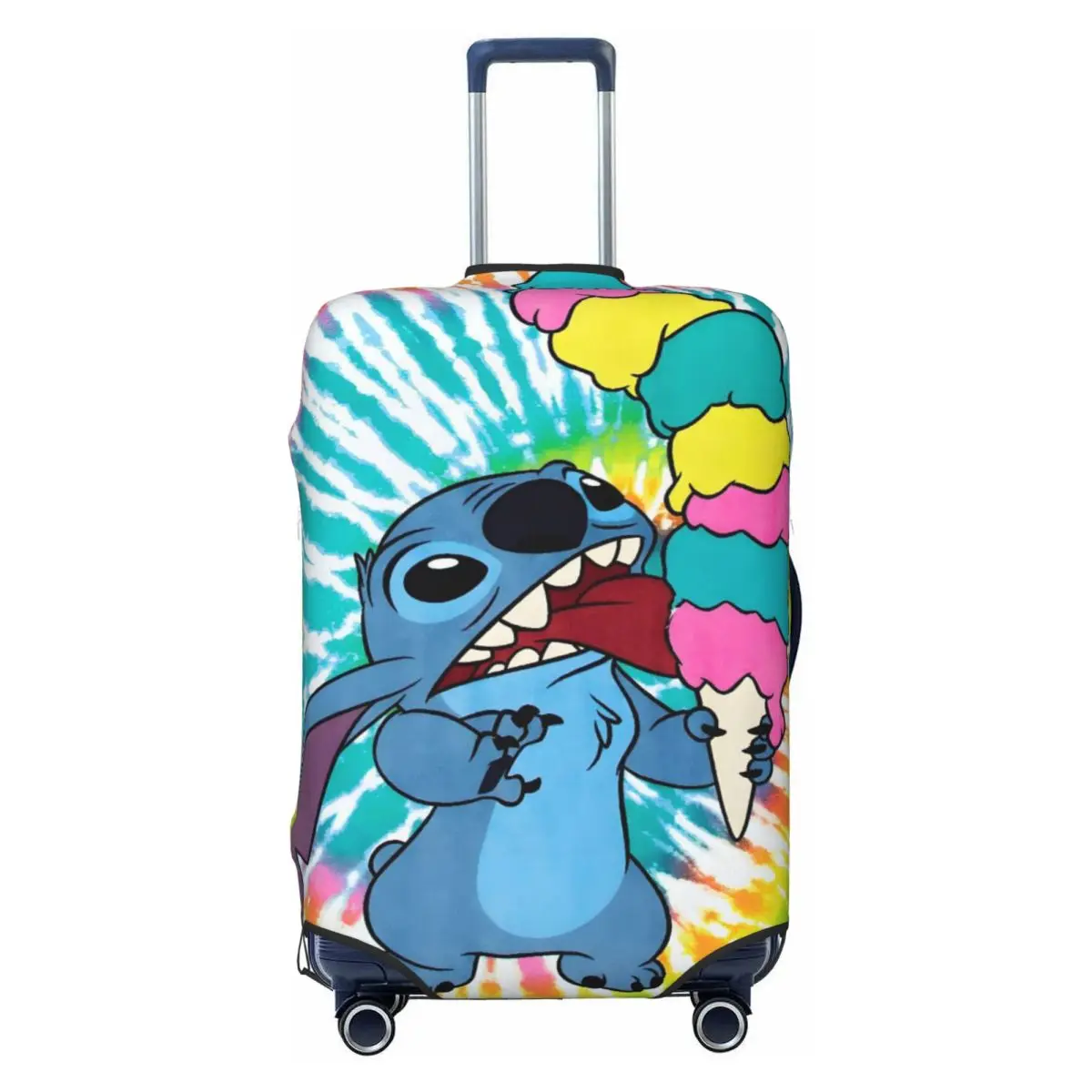 

Stitch Anime Printed Classic Movie Luggage Cover Elastic Cute Cartoon Travel Suitcase Protective Covers Suit For 18-32 inch