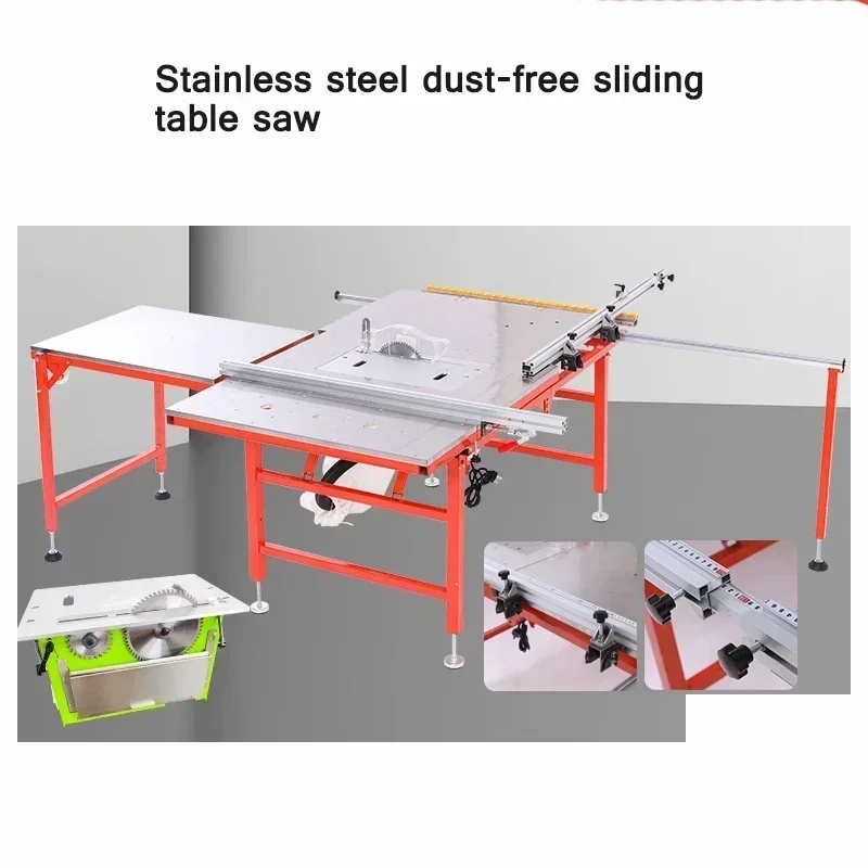 

Dust-Free Composite Saw Lifting Table Saw Multifunctional Woodworking Sliding Table saw Integrated Precision Dust-Free Hot sal