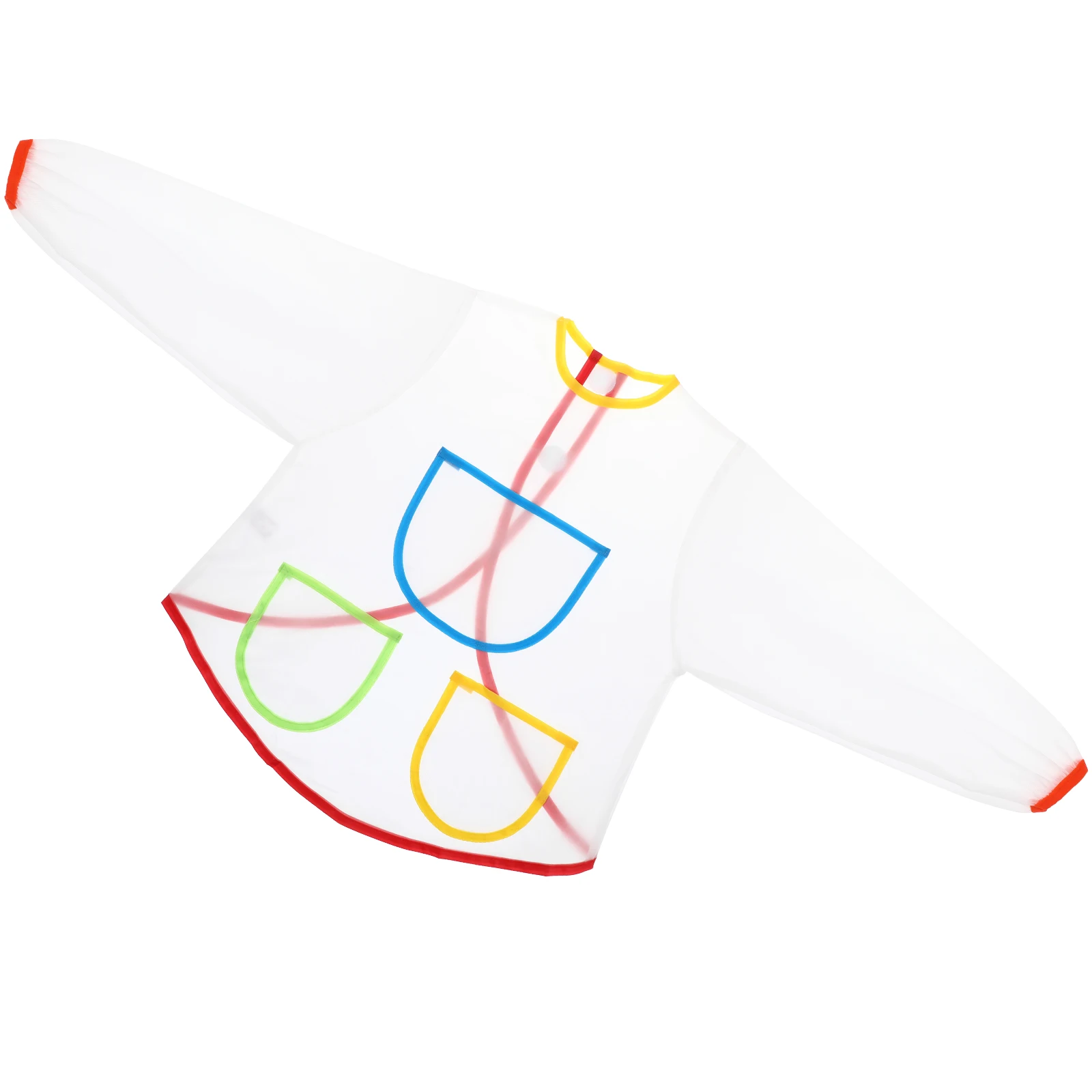 

2 Pcs Drawing Apron for Children with Graffiti Painting Toddler Overalls Kids