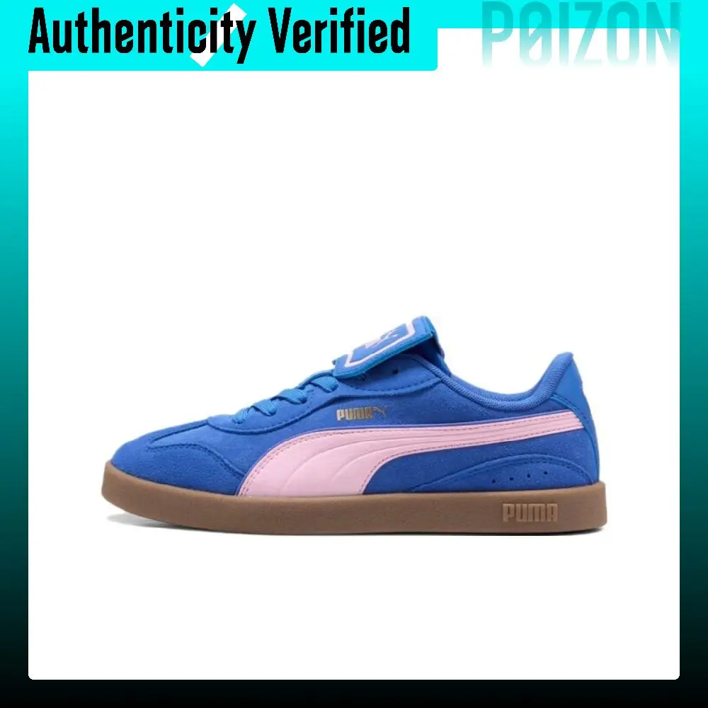 PUMA Club Low top German Army Trainers Women's Blue Pink 404477-03