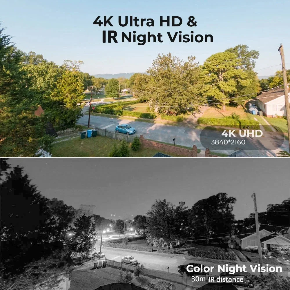 Cámara IP domo PoE 4K de 8MP para interiores, cámaras de seguridad Onvif H.265, detección humana, visión nocturna IR, Audio, cámara de vigilancia CCTV XMEye