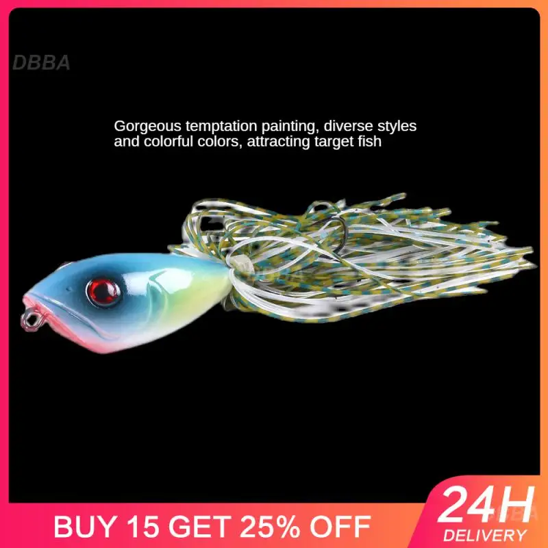 Fake Bait Long Service Life Variety Of Styles Fishing Tools Artificial Bait Pull Resistant Metal Ring And Vibrant Colors Bait