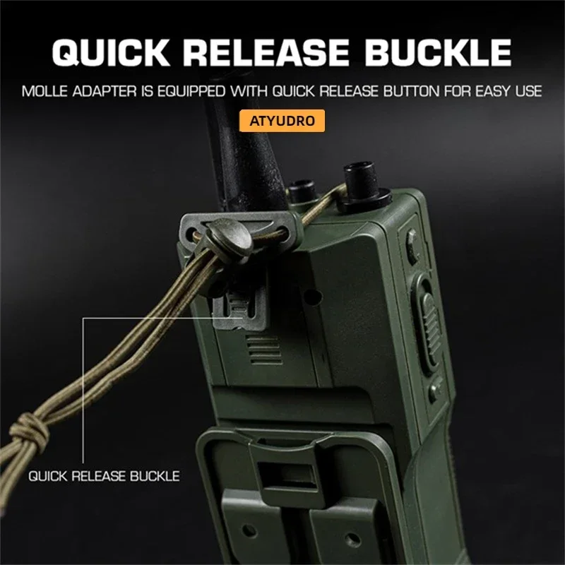 ATYUDRO Tactical PRC-152 Radio Model Camping Equipment Hunting Sports New Shooting Accessories Outdoor Decorations Collectibles