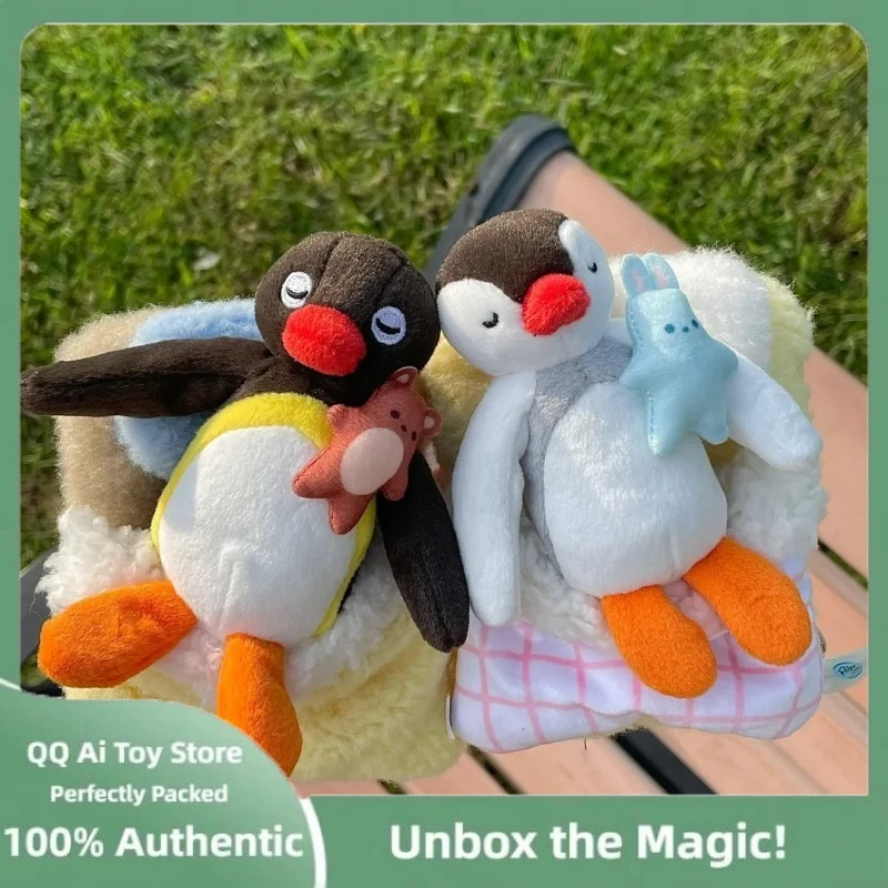 

Genuine Pingu Pinga Basic Penguin Doll Kawaii Toys Girls Sleeping Pillow Lovely Large Standing Posture Plush Doll Christmas Gift