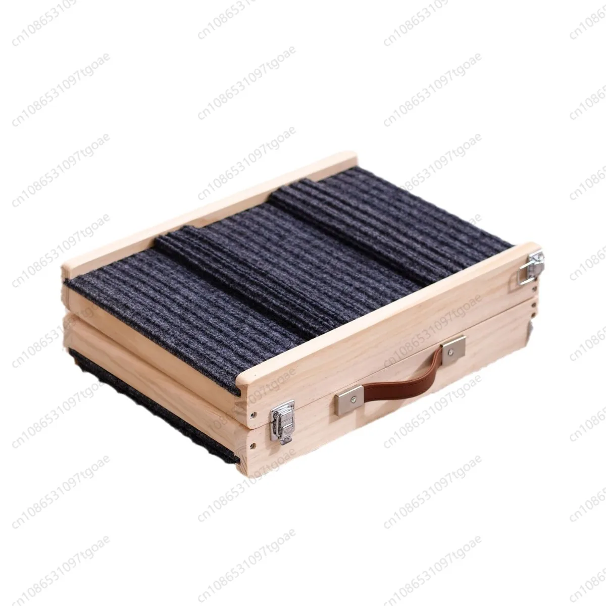 

Foldable wooden dog ladder, household portable dog sofa ladder, wooden bed ladder for elderly pets