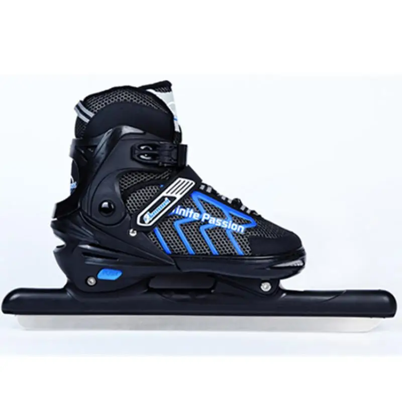 Winter Roller Skate Ice Knife Shoes Inline Speed Skating Blade Stainless Steel Velvet Adjustable Heat Level Sneakers Adult Men