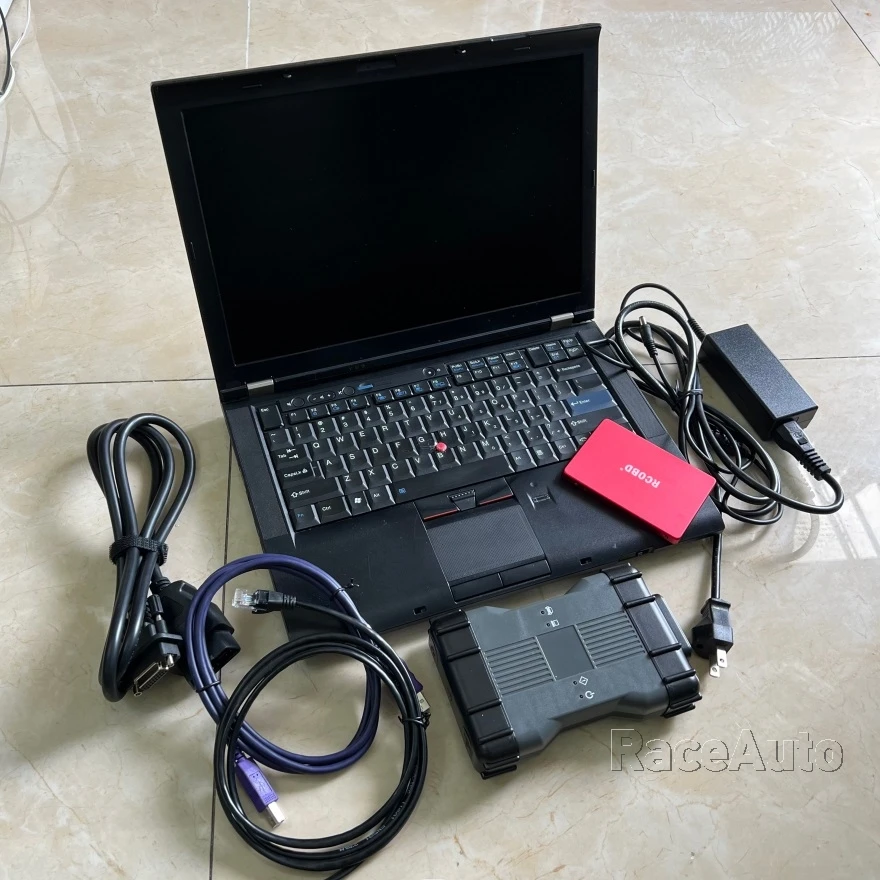 T410 Laptop i5 With MB Star C6 Car Diagnosic Tool Xenntry VCI with software SSD support CAN DOIP Wifi MB c6