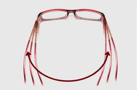 Anti Blau Licht Lesebrille Frauen Retro Presbyopie Brille Muster Brillen Dioptrien +1,0 +1,5 +2,0 +2,5 +3,0 +3,5 +4,0 – Detail 2