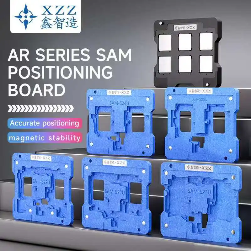 XZZ BGA stencil kit for Samsung S21/S22/S23/S24/S25 Ultra motherboard middle layer Precision square hole BGA template