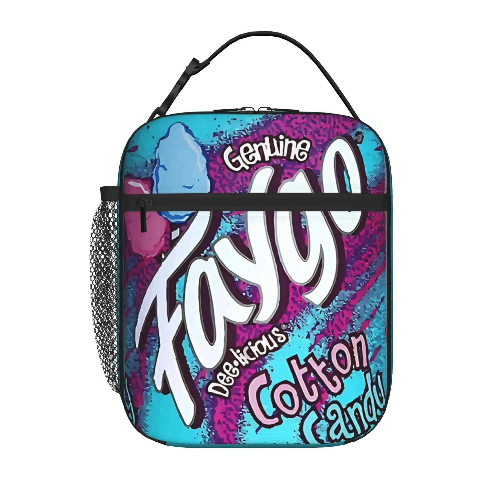 1 Piece Zipper Closure fruit soda  Storage Bag Pocket Faygo School Lunch Food Box Reusable For Lunch Food Bag