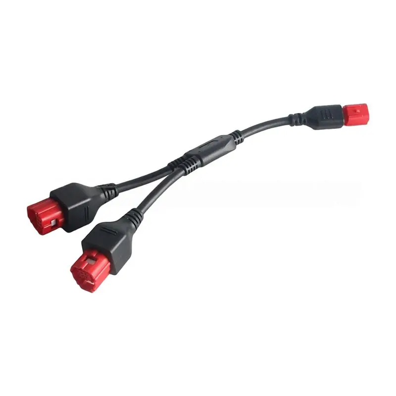 A96E-For Harley Touring Pan America Road/Street Glide Softail Low Rider S/ST 2021-For Motorcycle OBD 1-To-2 Splitter Cable