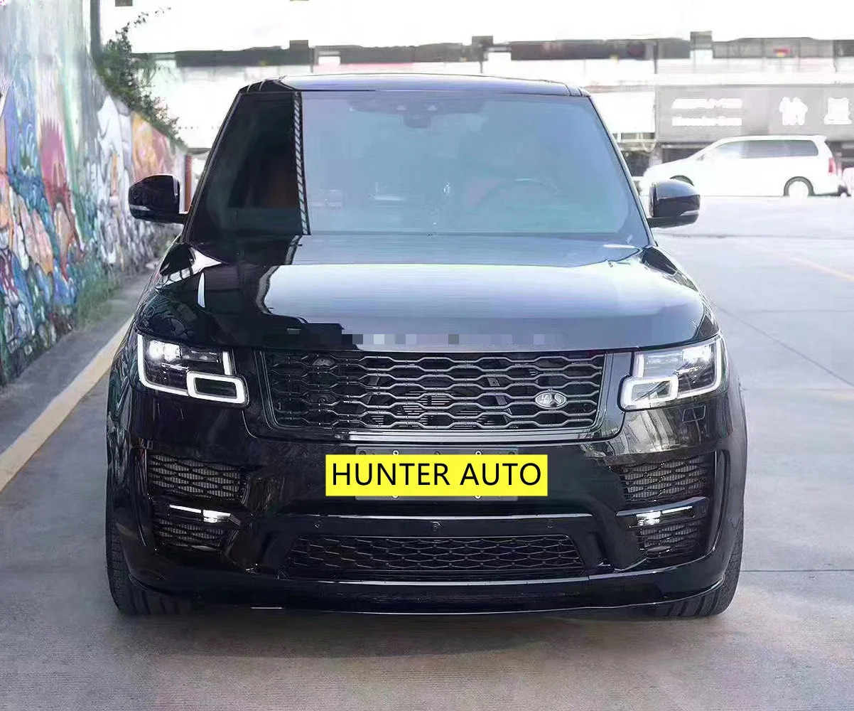 Hot selling front  rear bumper grille body kit for 2018 Range Rover Vogue SVO upgrade to 2021 body kit car parts