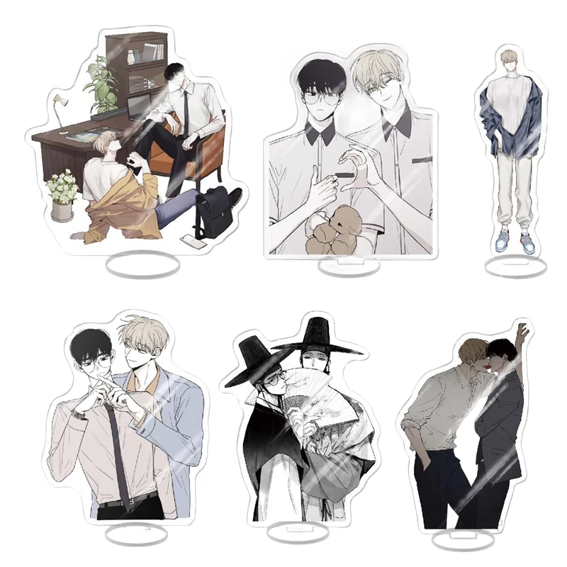

Han Man "Will kill" Lee Xiuxian Zheng Encheng surrounding HD transparent acrylic standing brand two yuan gift keychain