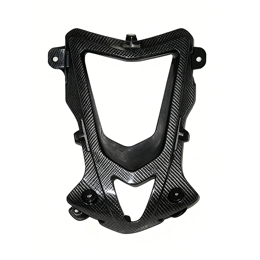 ABS Plastic Carbon Fiber Color Motorcycle Fairing Panel Cowling for KAWASAKI NINJA ZX6R 636 2007-2008 Middle Nose Guard Cover