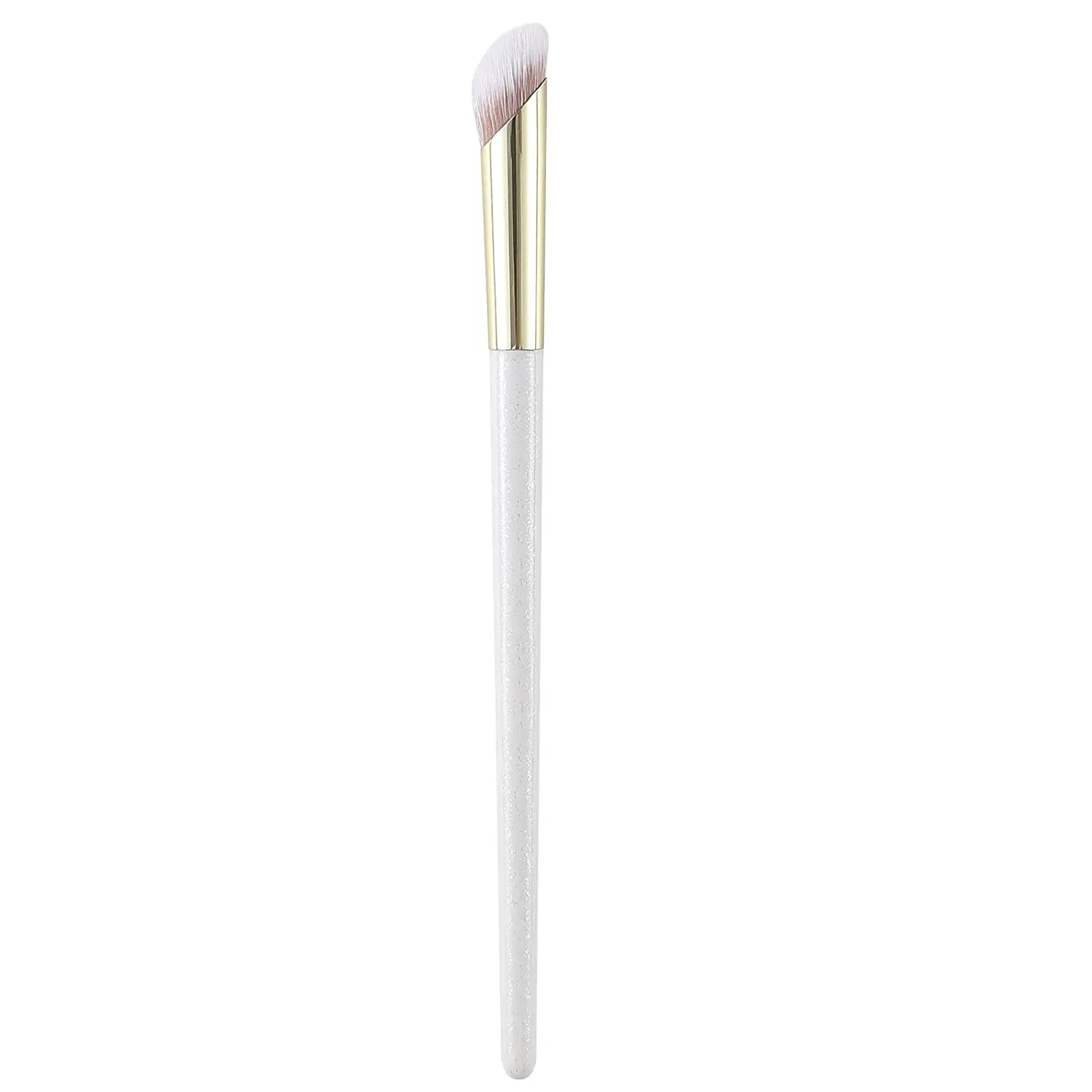 200Pcs Concealer Brush Under Eye Nose Contour Makeup Brushes for Dark Circles Eyes Puffiness Eyebrow Puffy Liquid Foundation