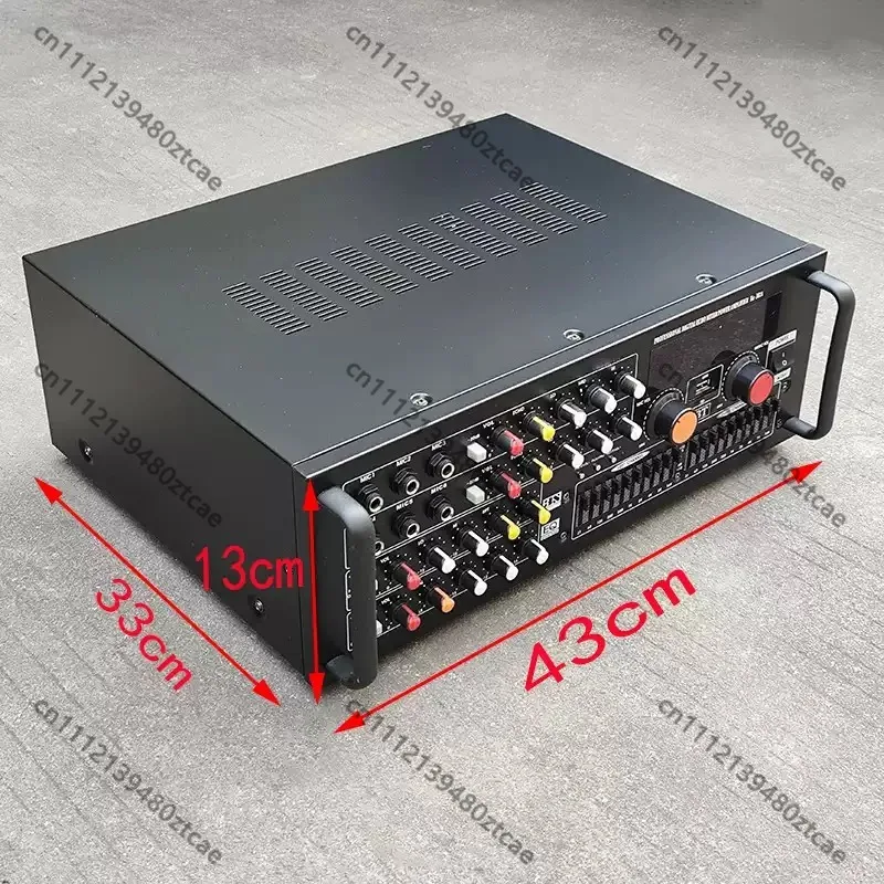 Professional Stage Karaoke Wireless Amp Machine 800W High Output For Household Hi-Fi Speaker Modification Accessories