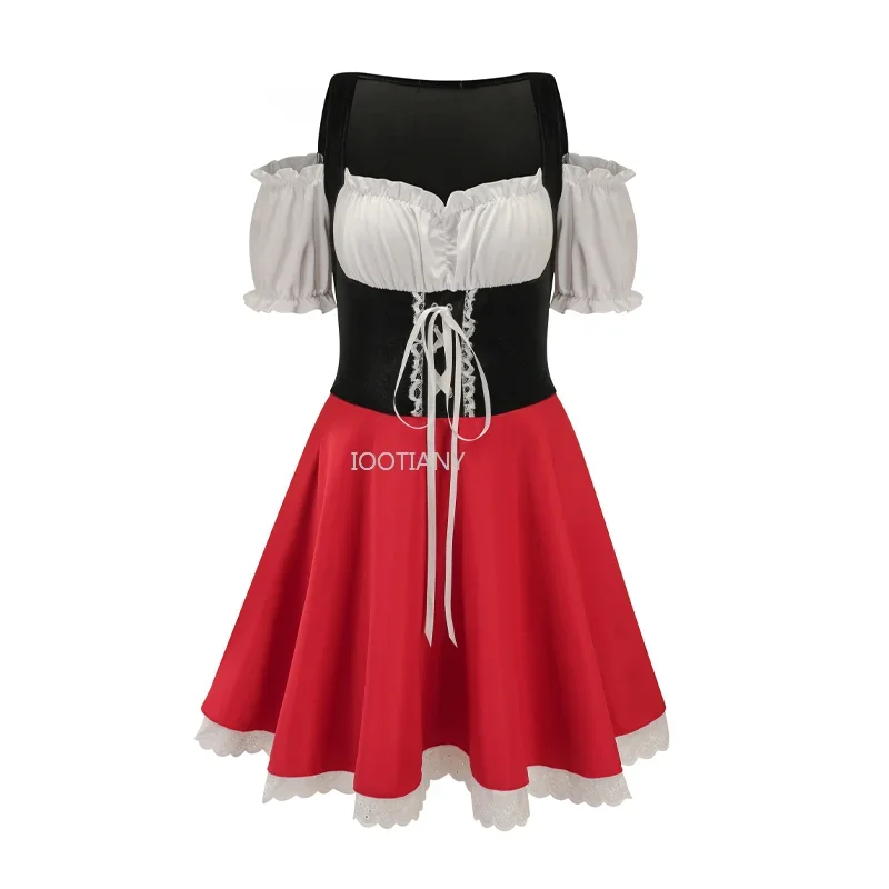 

CosplayWomen's Sexy Oktoberfest Dress Adult Role Play Bavaria German Host Maid Seduction Costume Bar Beer Girl Carnival Party Un