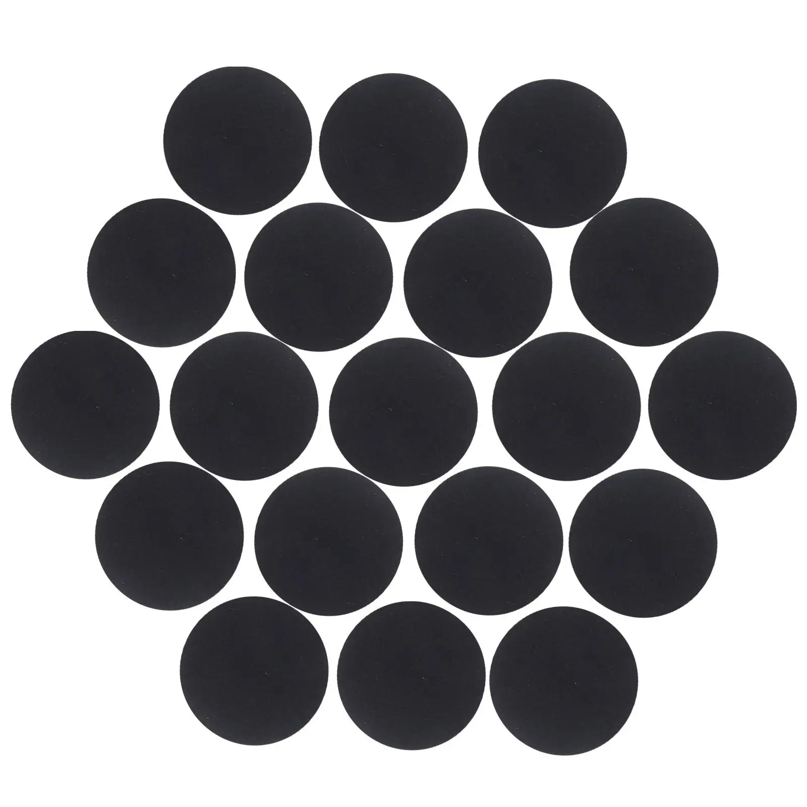 

500 Pcs Self Adhesive Decorative Felt Circles Patch for DIY Clothing Accessories Fabric Headdress Craft Supplies