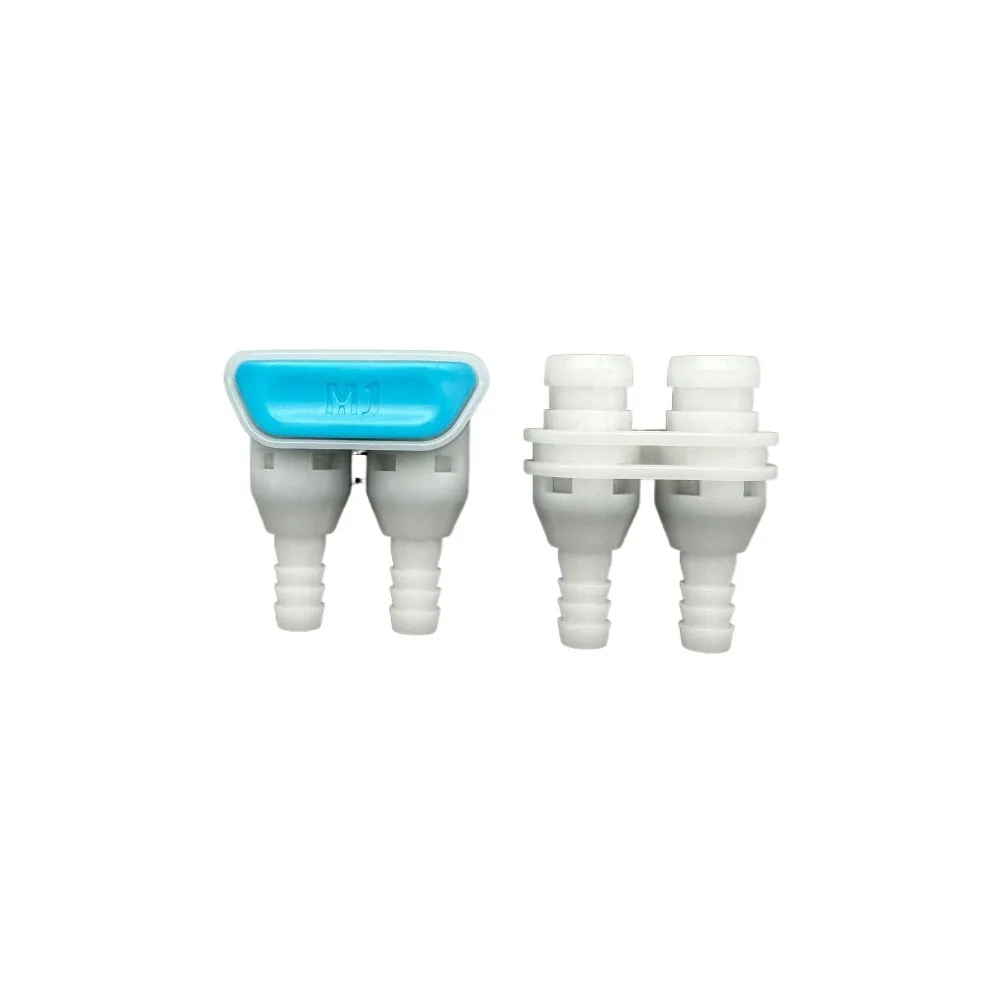 

Beauty Instrument Joint CPC Quick Connector Water Injection Joint Double Tube Stop Valve Double Pipe Barb Joint Connector