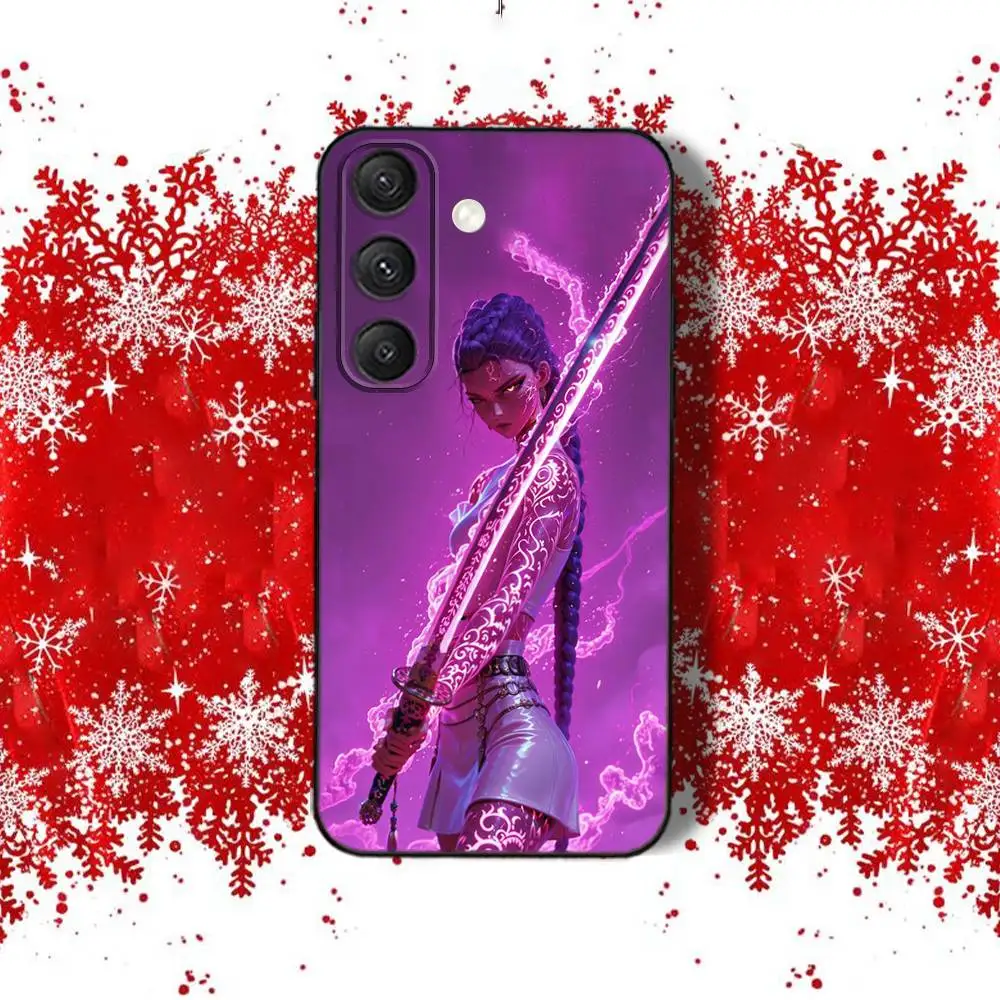 Чехол для телефона R-Rumi Jinu Demon H-Hunters для Samsung S22, S24, S20, S25, S23, S30, S21, Ultra, Plus, Fe, Lite 4G, 5G, черный мягкий чехол