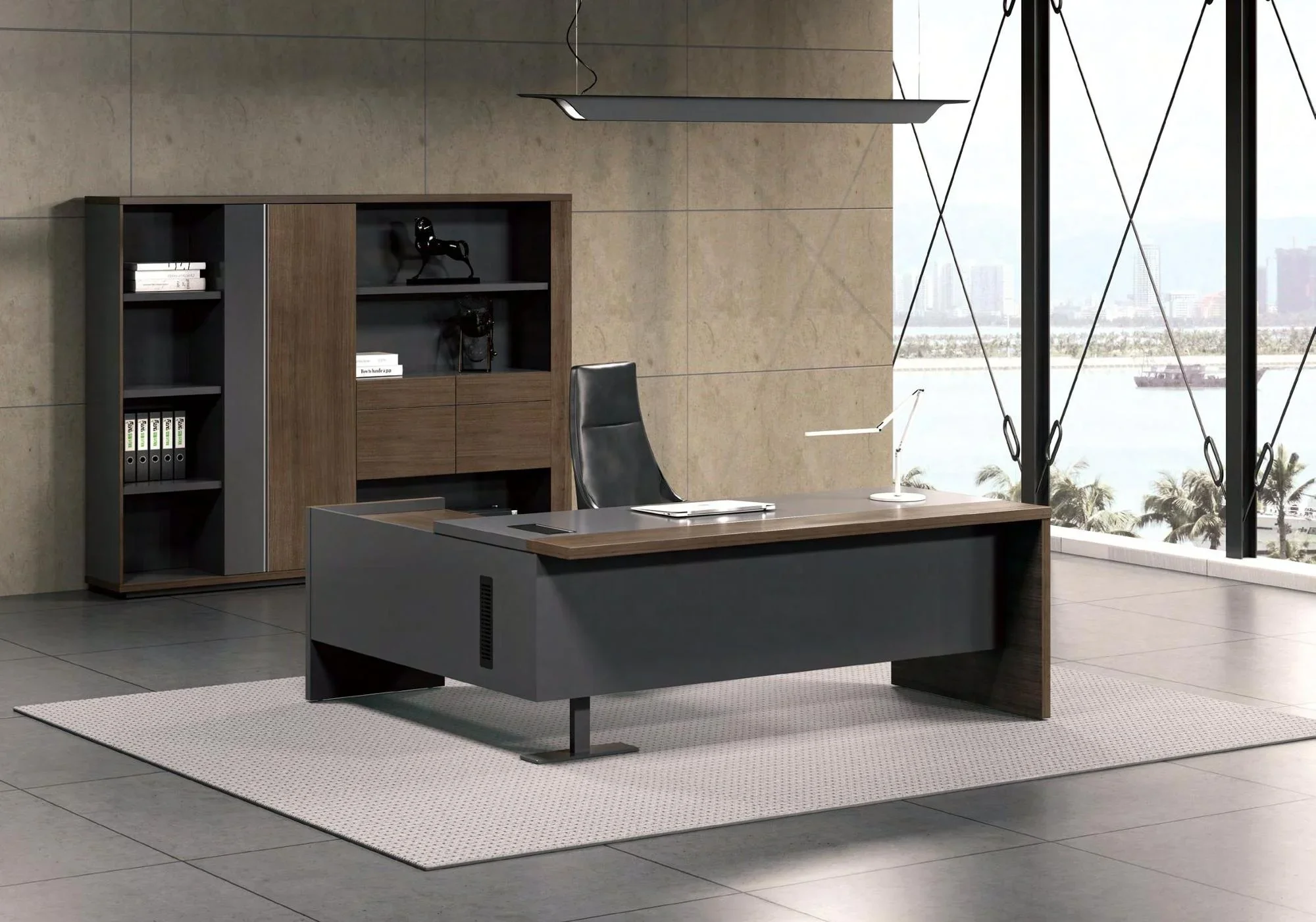 High Level Quality Ofis Mobilya President Chairman Office Furniture Specification China